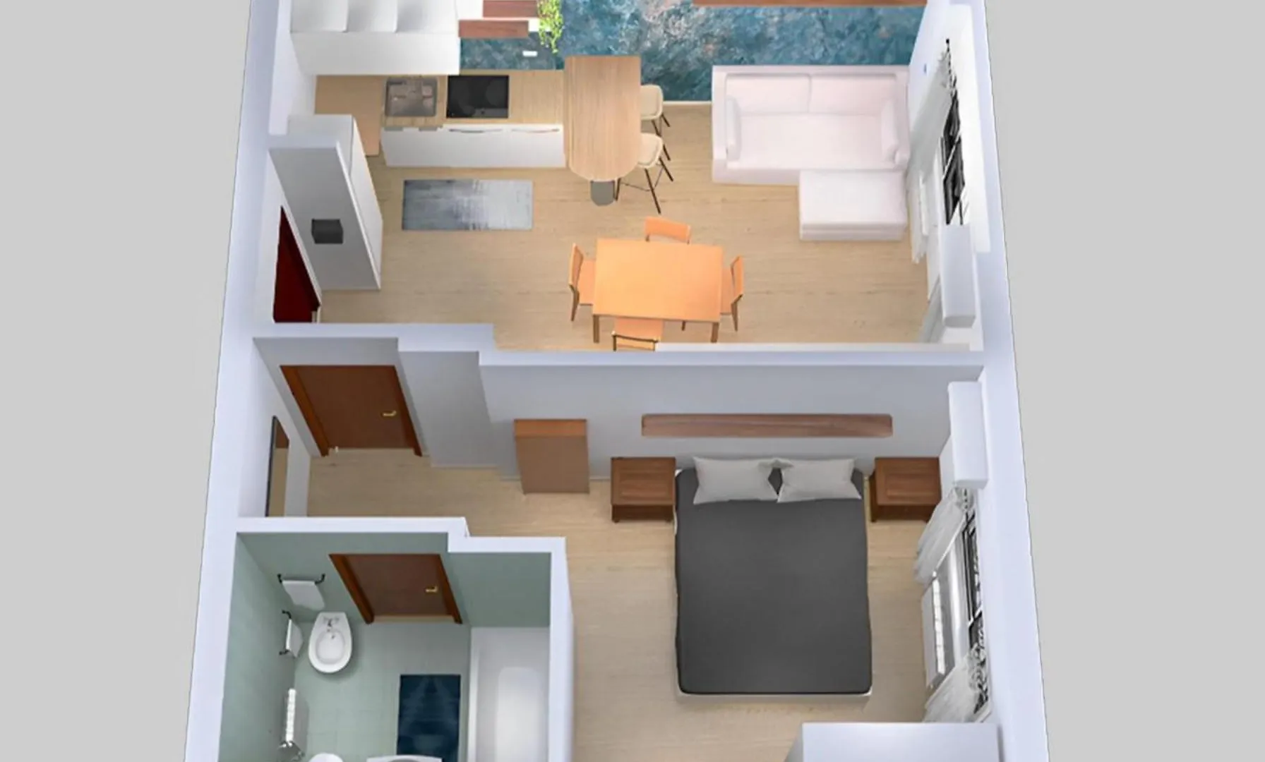 Apartamento Bilocale Con Spazio Esterno Attrezzato Lido di Ostia